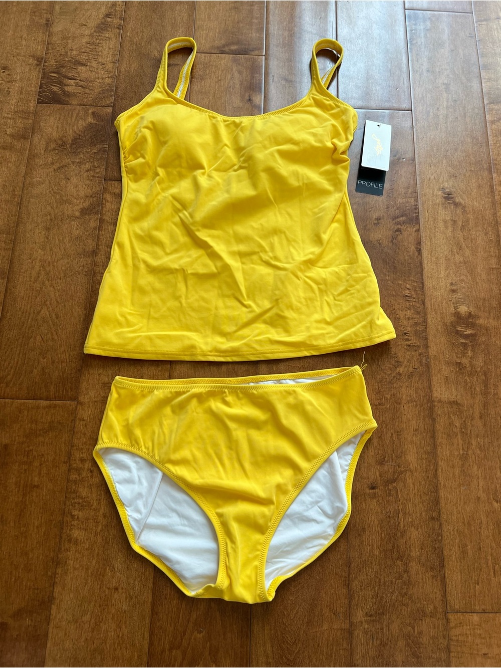 Gottex Bright Yellow Tankini Set